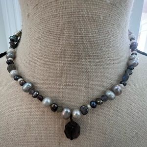 Freshwater pearl necklace